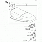 750 SS (JH750-A3) Seat(kaw22251 94)