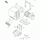 750 SX (JS750-A3) Впускной глушитель