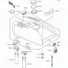 750 SX (JS750-A3) Engine hood