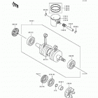 650 SX (JS650-B3) Crankshaft / piston