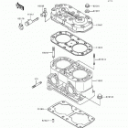 SC (JL650-A1) Цилиндр и головка цилиндров