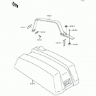 550 SX (JS550-B1) Engine hood