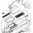 JS550 (JS550-A7) Hull / engine hood (js550-a6 / a7)