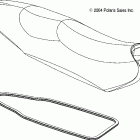 W045304CA MSX 110 Seat - w045304ca / ia / cb / ib / cc / ic