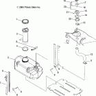 W045304CA MSX 110 Fuel tank - w045304ca / ia / cb / ib / cc / ic