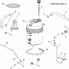 W045305CA MSX 150 Oil tank / lines - w045305ca / ia / cb / ib / ie / cc / ...