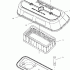 W035101CA/W035101IA VIRAGE I Air vent - w035101ca / w035101ia
