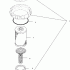 W025099D GENESIS Fuel / water separator - w025099d / w025099i