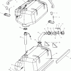 W025099D GENESIS Fuel tank - w025099d / w025099i