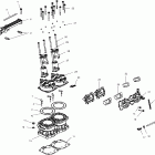 W025101D VIRAGE I Cylinder and manifold - w025101c / w025101d / w025101i