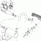 W025101D VIRAGE I Exhaust system - w025101c / w025101d / w025101i