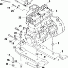 W025197D VIRAGE Engine mounting - w025197d / w025197i