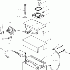 W025198I INT'L VIRAGE TXI Battery box - w025198c / d / i