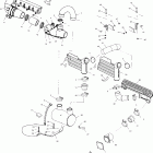 W025198I INT'L VIRAGE TXI Exhaust system - w025198c / d / i