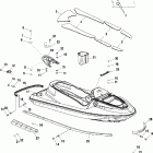 W025199D VIRAGE TX Hull and body - w025199d / w025199i