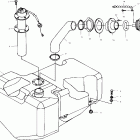 W014697I INT'L SLH Fuel tank - w014697d