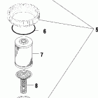 W014697I INT'L SLH Fuel / water separator - w014697d