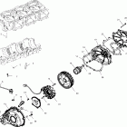 W015098D GENESIS I Crankcase - w015098d