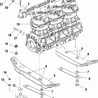 W015098D GENESIS I Engine mounting - w015098d