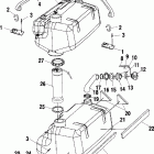 W015098D GENESIS I Fuel tank - w015098d