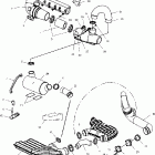 W015099I INT'L GENESIS Exhaust system - w015099d