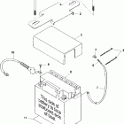W015198I INT'L VIRAGE TXI Battery box - w015198d