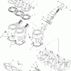 W004978I INT'L PRO 785 Cylinder, head & exhaust valves - w004978d