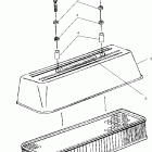 W005099I INT'L GENESIS Air vent - w005099d