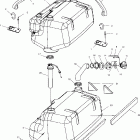 W005099I INT'L GENESIS Fuel tank - w005099d
