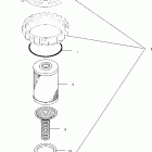 W005099I INT'L GENESIS Fuel / water separator - w005099i