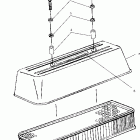 W005199I INT'L VIRAGE TX Air vent - w005199d