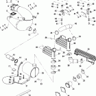 W005199I INT'L VIRAGE TX Exhaust system - w005199d