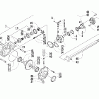 250 Front drive gearcase assembly (4x4)