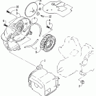50 Y-6 Fan and air shroud assembly
