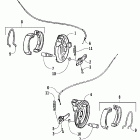 90 Y-12 Front brake assembly