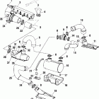 I995094 INT'L GENESIS FICHT Exhaust system - i995094
