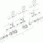 I995095 INT'L GENESIS Crankshaft and piston - i995095