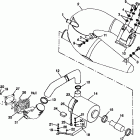 I984690 INTL SLTX Exhaust system - b984690