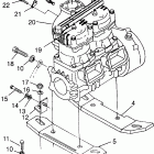 B974072 SL 700 DELUXE Engine mounting sl 700 b974071, intl. sl 700 i974071, sl...