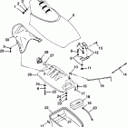 B974090 SL 1050 Front storage compartment sl 900 b974091 and sl 1050 b97...