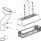 B974091 SL 900 Air vent sl 900 b974091 and sl 1050 b974090