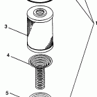 B974091 SL 900 Fuel / water separator sl 900 b974091 and sl 1050 b97409...