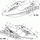 B974091 SL 900 Decals sl 900 b974091 and sl 1050 b974090