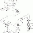 B974473 HURRICANE Exhaust system hurricane b974473 and intl. hurricane i97...