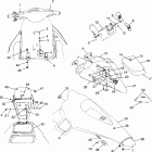 B974473 HURRICANE Front storage compartment hurricane b974473 and intl. hu...