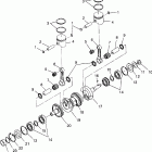 B974473 HURRICANE Crankshaft & piston hurricane b974473 and intl. hurrican...