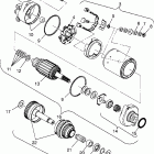 B974473 HURRICANE Starting motor hurricane b974473 and intl. hurricane i97...