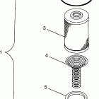 B974590 SLTX Fuel / water separator sltx b974590 and intl. sltx i9745...