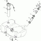 I974071 INTL SL 700 Fuel tank sl 700 b974071, intl. sl 700 i974071, sl 700 d...