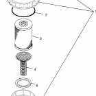 I974071 INTL SL 700 Fuel / water separator sl 700 b974071, intl. sl 700 i974...
